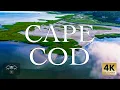 Flying Over Cape Cod Beaches Peaceful 4K Drone Film