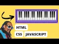 Make PIANO HTML CSS JavaScript