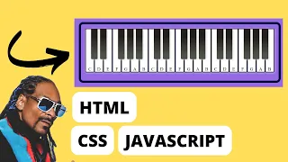 Make PIANO HTML CSS JavaScript