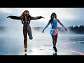 Surreal AI Dance Music Video - Rising In Frozen Motion