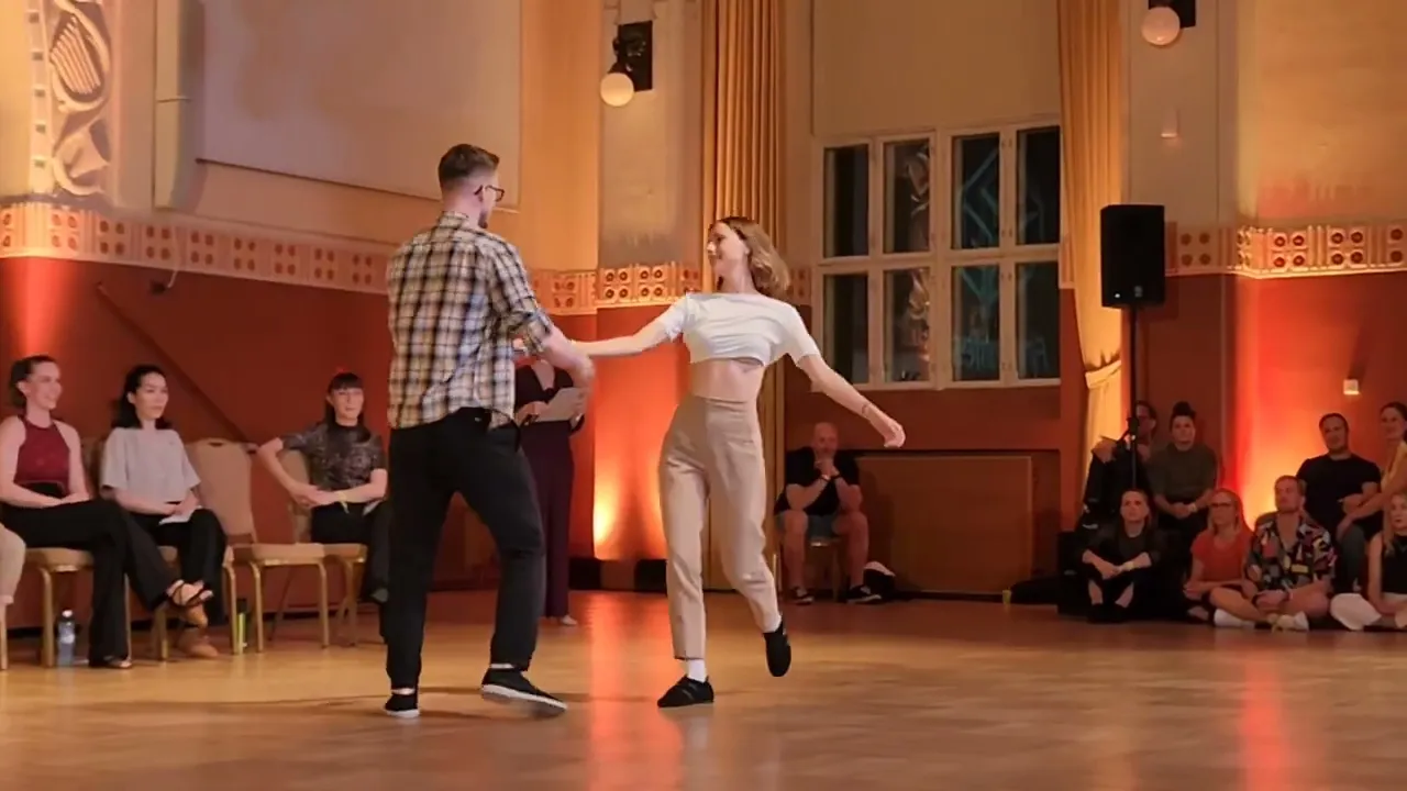 "Sanctuary" Rafal Grzelak & Lisa Shirokova - 2nd place Advanced Jack and Jill Finals Finnfest 2023