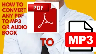 Download HOW TO CONVERT PDFS TO MP3 OR AUDIO BOOK (2023) MP3