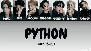 GOT7 - PYTHON COLOR CODED