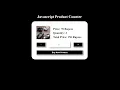 Product Counter In JavaScript With Source Code Source Code Projects