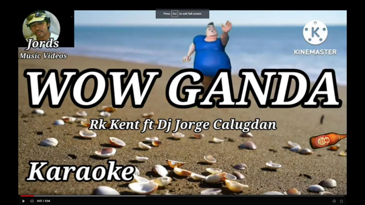 Wow Ganda - Rk Kent ft Dj Jorge Calugdan || Karaoke