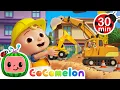 Download Lagu I'm an Excavator JJ! 👷‍♂️ +more CoComelon Nursery Rhymes \u0026 Kids Songs
