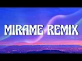 Mírame (Remix) - Nio García, Lenny Tavarez, Rauw Alejandro, Darell, Myke Towers, Casper (LETRA)