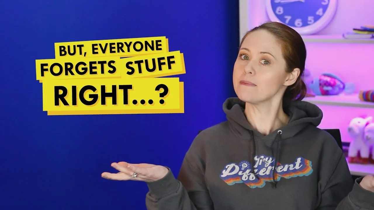 Outline Video Why People With ADHD Struggle to remember Things