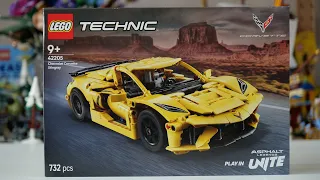 LEGO Technic 42205 Chevrolet Corvette Stingray - LEGO Speed Build Review