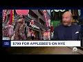 New Years Eve revelers paying 799 to celebrate at the Times Square Applebee s in NYC