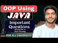 Introduction to Multithreading Important Questions OOP Using Java Java Semester Exam