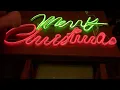 GE LED Neon Merry Christmas Sign From Lowe s