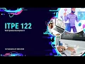 ITPE 122 - THE WORLD WIDE WEB