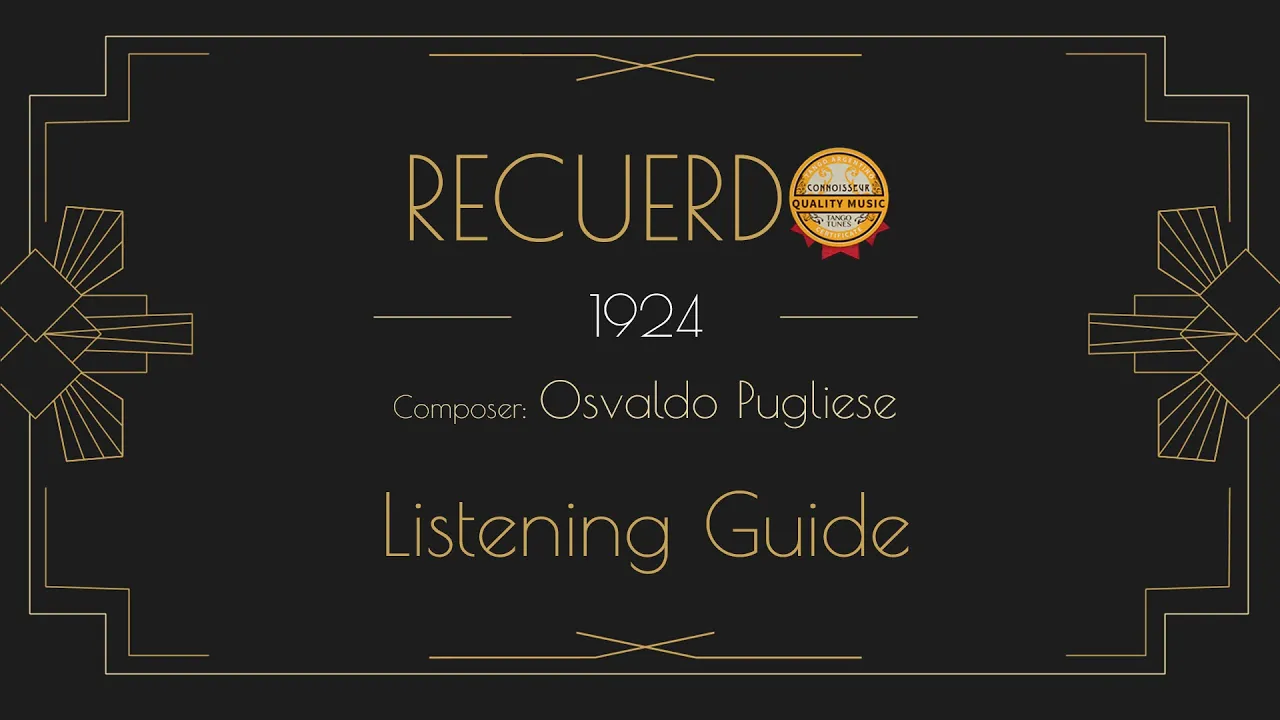 Recuerdo (Osvaldo Pugliese, 1924) Recuerdo (Osvaldo Pugliese, 1924)