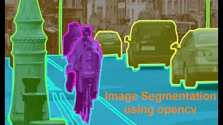 Image segmentation using Multiple thresholding method with python opencv