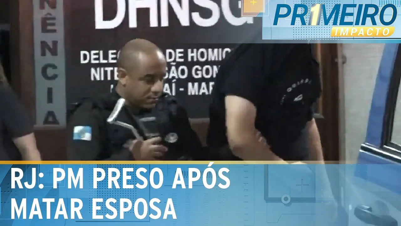 Policial militar mata esposa e se entrega após feminicídio | Primeiro Impacto (11/09/23)
