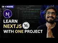 Learn Next js 16 with Project in 4 hours Authentication Authorization RBAC Dashboards
