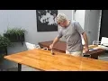 Australian Hairpin Legs Bunnings Bench Top How To DIY Dining Table