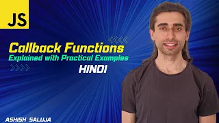 Asynchronous Programming Callbacks in JavaScript - Hindi