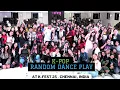 K-pop random dance play at K-fest 25 -  Chennai - India