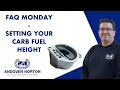 FAQ Monday - Norton Commando Carb Fuel Height