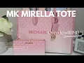 MICHAEL KORS MIRELLA MEDIUM TOTE OVERVIEW COMPARISON WIMB Moknowsbeauty