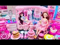 15 Minutes Satisfying with Unboxing Barbie Princess Bed \u0026 Bedroom Collection Toys Review | ASMR