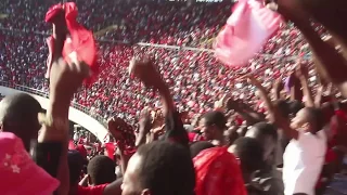 Simba Vs TP Mazembe BOKO AKOSA PENATI MASHABIKI WAZIMIA UWANJANI 