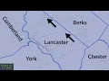 The history of Lancaster County s borders