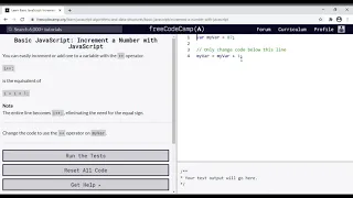 13 - Learn Basic JavaScript