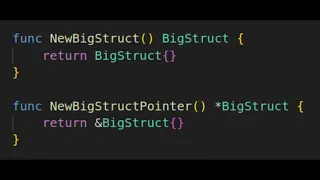 Go Pointers for performance redux
