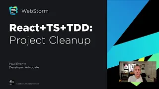 React TypeScript and TDD Tutorial Project Cleanup