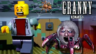 LEGO Мультфильм Granny Remake - Лабиринт Анжелы / 3 серия