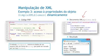 Manipulacao de XML com PHP - Acessando as propriedades do objeto SimpleXMLElement dinamicamente