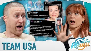 Kelly Clashes With Dave Portnoy On FaceTime Over Team USA Win Out About Ep 415