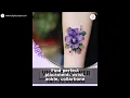 Top 50 Violet Flower Tattoo Ideas Symbolic Meanings