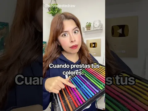 Cuando prestas tus colores 💀😭🎨#drawing #art #funny