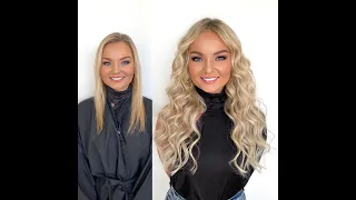 Natural Beaded Rows Hair Extensions at Studio H Salon