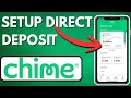 How To Setup Direct Deposit On Chime 2026 - Easy Guide