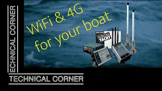 Wifi & 4G connection on your boat