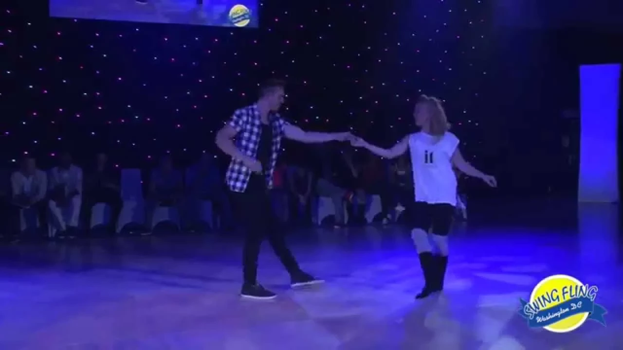 Swing Fling 2015 Champions Jack & Jill   Sean McKeever & Courtney Adair