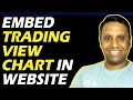 How to embed Trading View Chart in Website