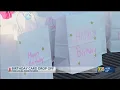 Team Dignity Health service project drops off birt ay cards for local children