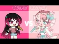 ~ // Outfit battle w/ @derpyischaos // iCherry // Gacha Club // ~ (read desc)