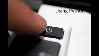 Shutdown a using python