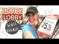 Hobby Lobby Shopping Secrets REVEALED how to actually save