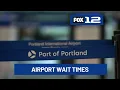 Portland airport wait times reasonable amid government funding shutdown