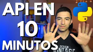 Crea Un API Con Python En SOLO 10 MINUTOS Tutorial Flask API