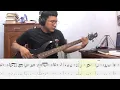 Download Lagu Tulus - Hati-Hati Di Jalan (Bass Cover + Tab)