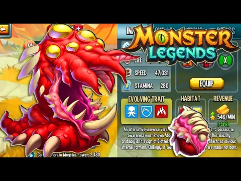 Download MP3 Monster Legends BLOTZEK level 150 review The Best Monster in the Game! 😂Rip Evaris iL Obscuro Kemoni